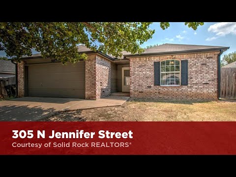 305 N Jennifer Street, Catoosa, OK home video tour