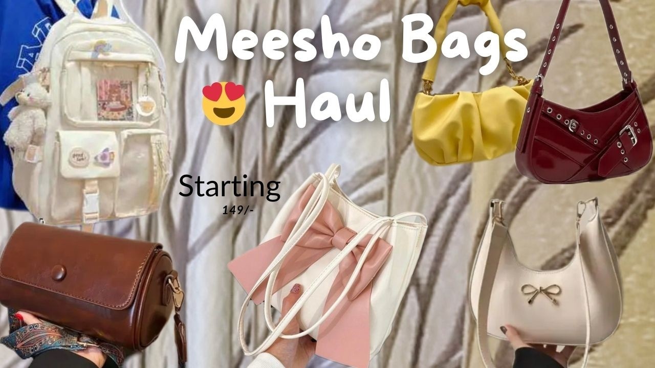 Meesho bags Haul | Affordable Bags Haul