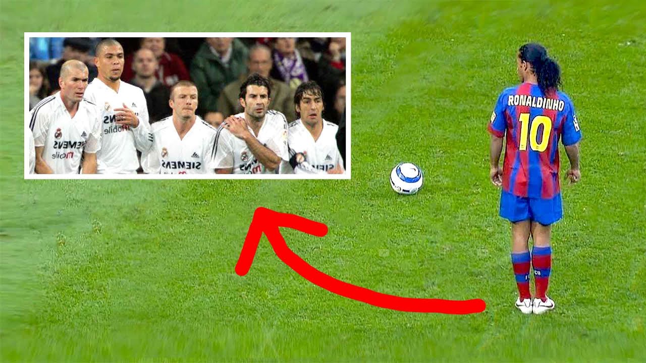 Ronaldinho Best Free Kicks YouTube