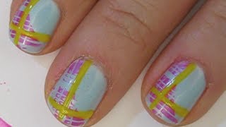 Spring Abstract - Konad Stamping Tutorial [m80]