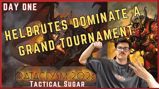 I am crushing a 120 Person 40k Grand Tournament