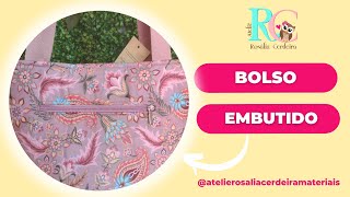 BOLSO EMBUTIDO sem complicações!