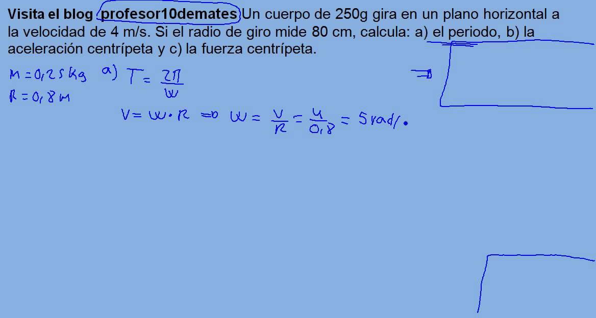 ejercicios dinámica 04 circular periodo - YouTube