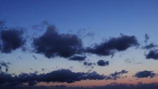 cloudscape, sky, colorful, dusk, sunset, dark, clouds, wind, time lapse , free videos,  royalty free