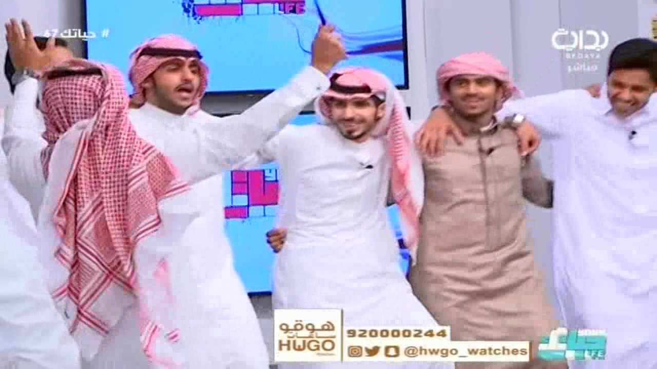 لعب الشباب على شيلة رفرفي يا راية العز | #حياتك67