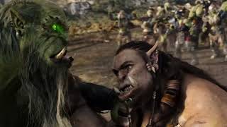 Durotan vs  Gul dan Orc Fight Warcraft The Beginning Science Fiction Station 1080P