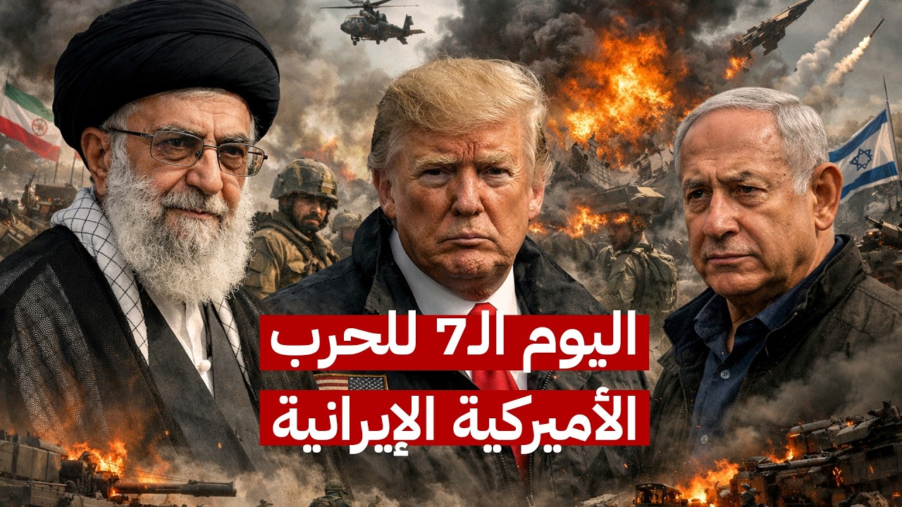 تغطية خاصة | 7 أيام من النار بين أميركا وإيران.. من يوقف الانفجار الكبير في الشرق الأوسط؟