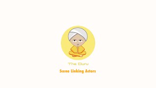 Scene Linking Actors with Gamesalad