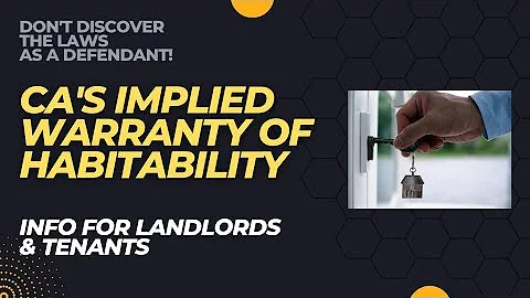 CA's implied warranty of habitability