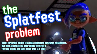 the problem with splatoon 3 splatfests: a short rant