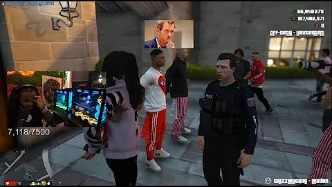 *New* Tee Grizzley Gets Raided By PD With Aiden (GTA 5 RP)