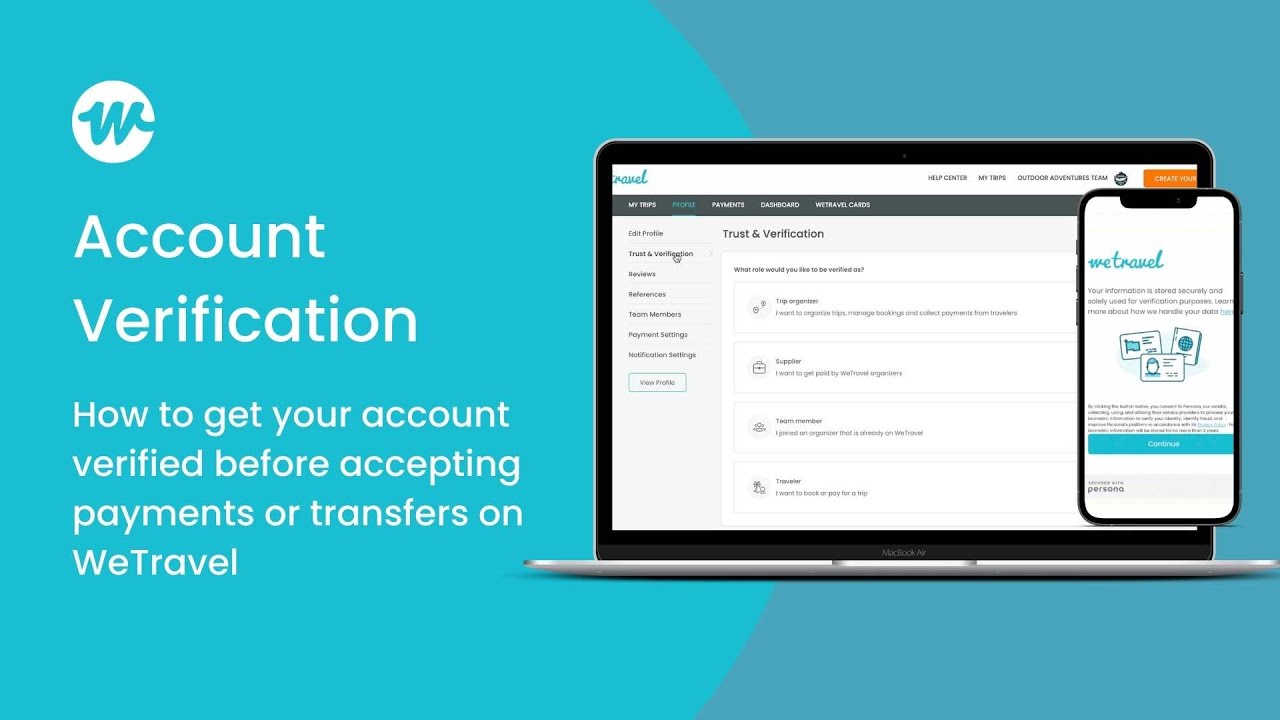 How To Get Verified On WeTravel