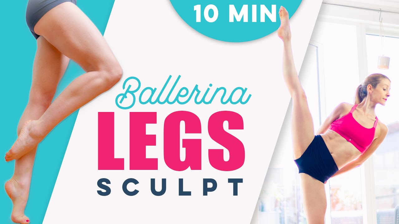 10 minutes Body Sculpting for women, Ballerina routine