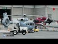 Heliexpo 2024 helicopter fly in arrivals  anaheim ca