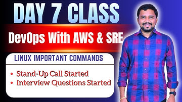 DevOps with AWS Cloud & SRE Day 7 Demo | Standup Call Started | Telugu Batch