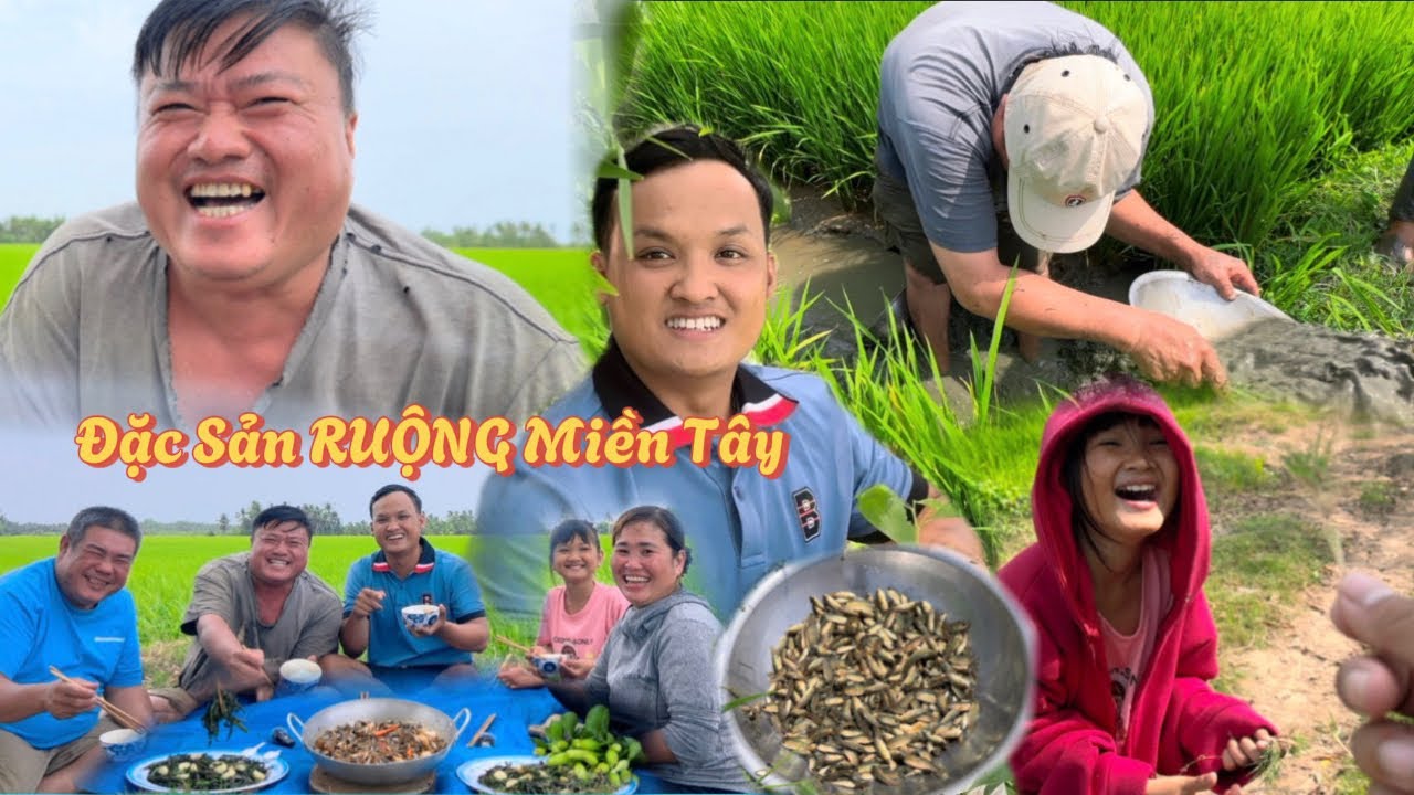 Càng BỰ Thì Càng NHỎ? Bữa Cơm Đặc Sản Đồng Quê | CẢNH TƯỢNG Chỉ Có Ở Quê | BiBoVlog