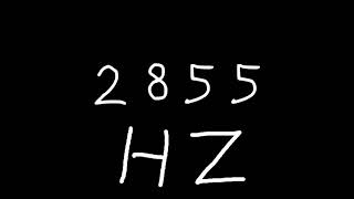 2855 hz