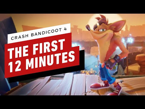 The First 12 Minutes of Crash Bandicoot 4: It's About Time