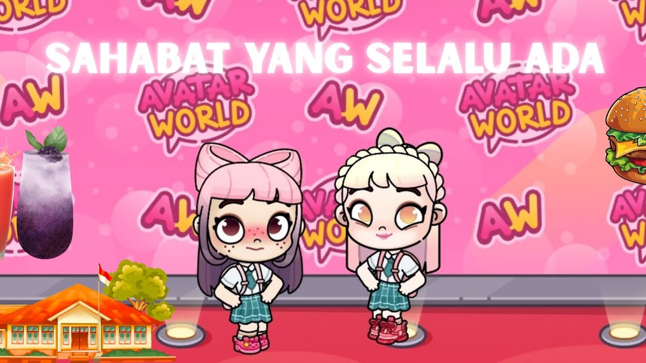 film pendek sahabat yang selalu ada, AVATAR WORLD arulla dan shea bermain ke mall