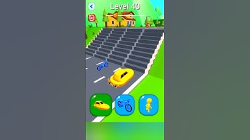 Shape-Shifting 🚗🚁🛥️ | New Hyper Casual Game 🔥| #shorts #short #shapeshifting  #gameplay #shortsfeed