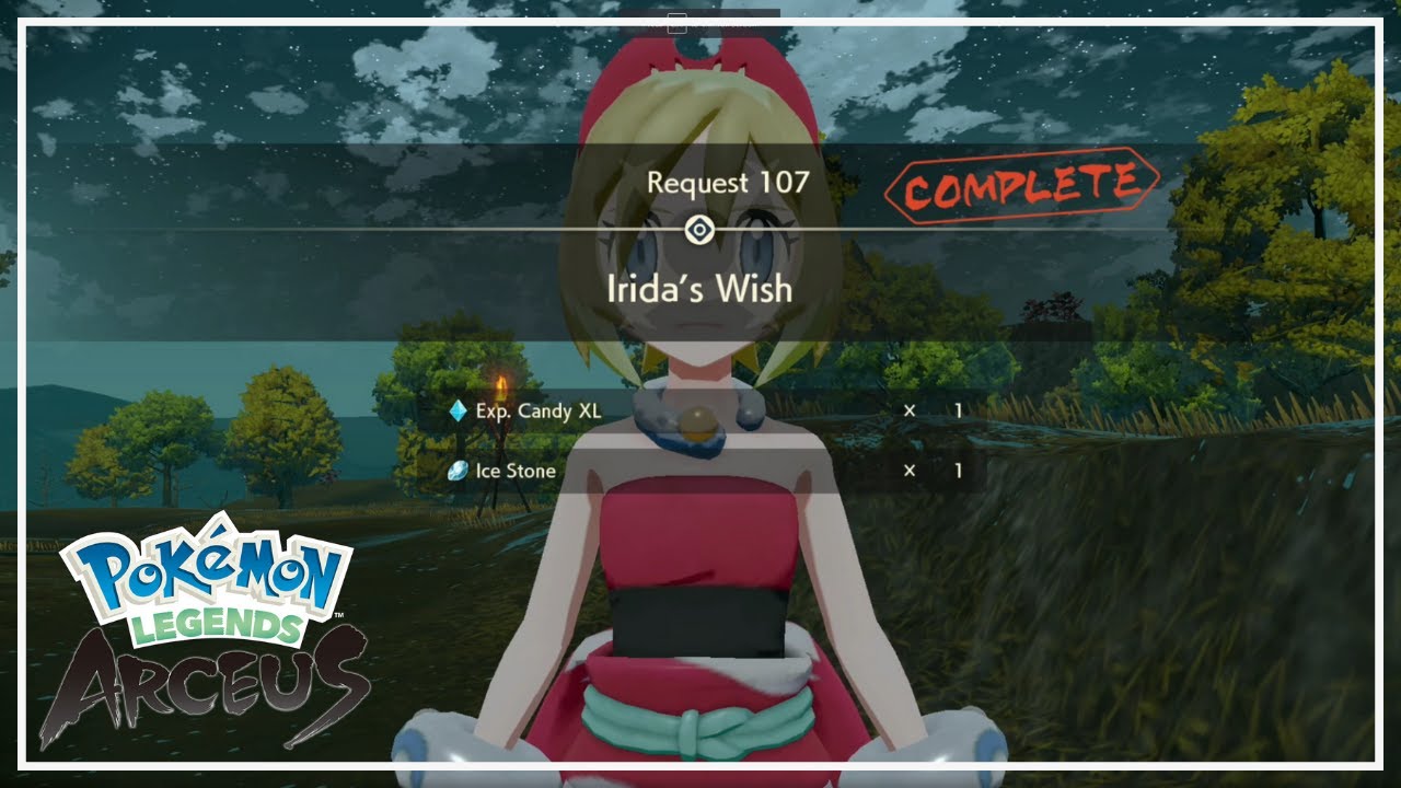 Pokémon Legends Arceus - Request 107 Irida's Wish