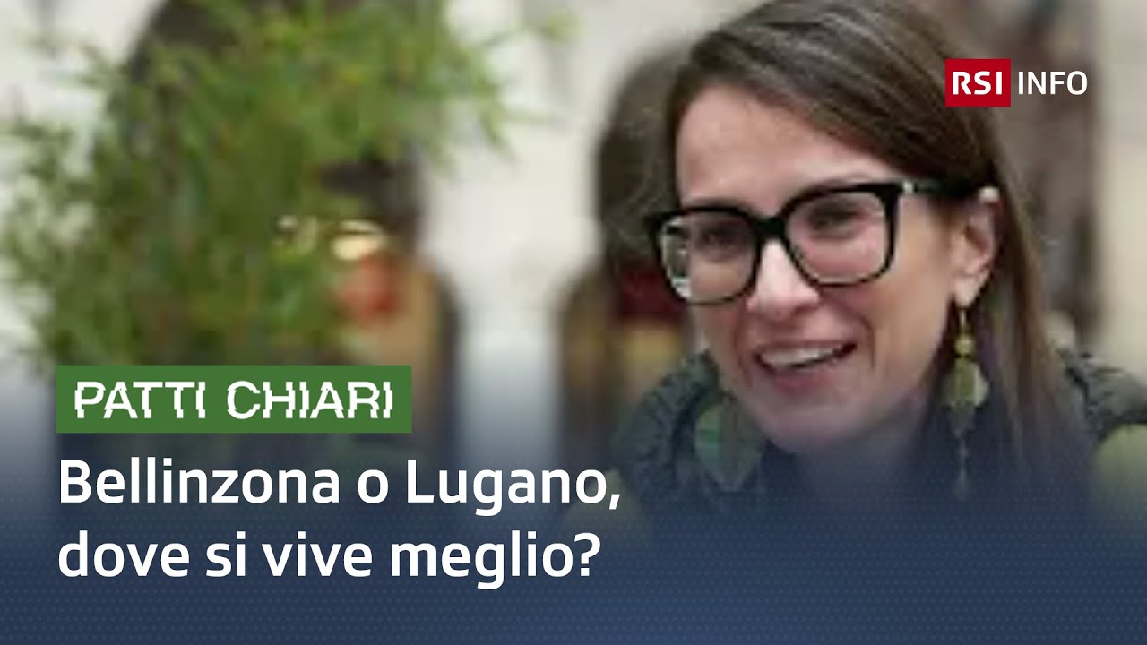 Bellinzona o Lugano, dove si vive meglio? | Patti Chiari | RSI Info