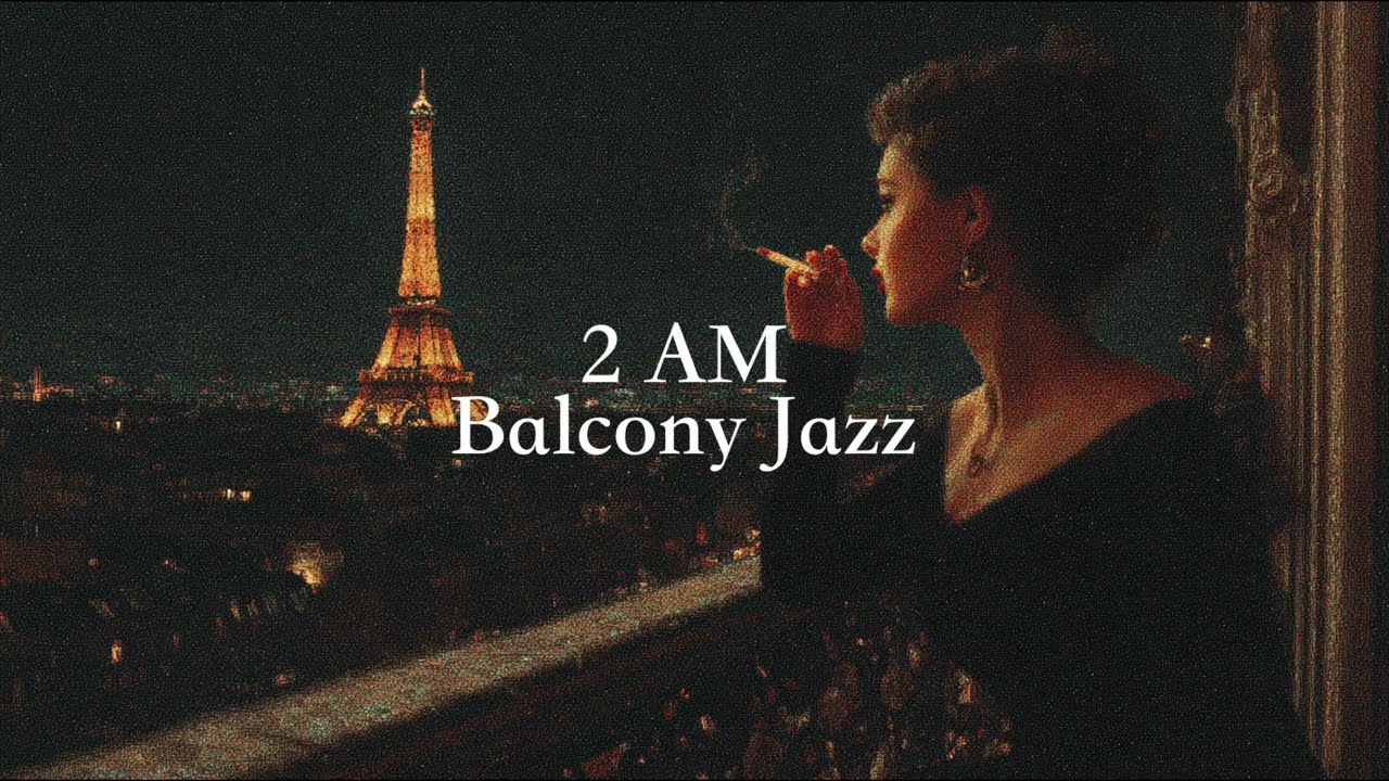 1940s Chill Balcony Jazz Vibes | Smoke Break Playlist