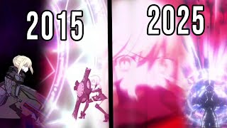 Fgomash Vs Saber Alter Cinematic - 10 Years Rematch Comparison