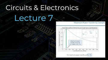 Circuits & Electronics - Lecture 7
