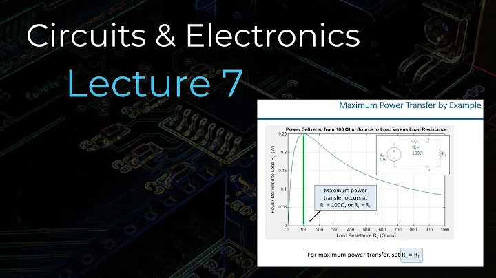 Circuits & Electronics - Lecture 7