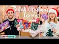 Trying British Christmas Candy - This With Them