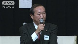 重野幹事長が再任される　社民党が初の役員選挙(12/02/25)