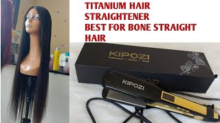 Amazon Titanium hair straightener review.u can&#39;t imagine this