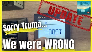 We're SORRY Truma, we actually LOVE your hot water heater!