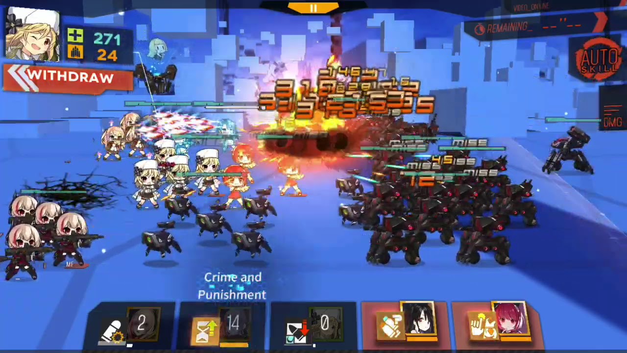 Girls Frontline - Completing Core 8 (Theater 2) - YouTube