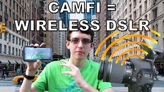 Use Your Phone To Control Your Dslr With Camfi