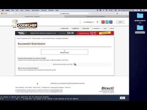 Codechef snackdown problem