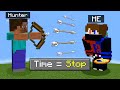 Speedrunner VS Hunter, But I Can Stop Time!