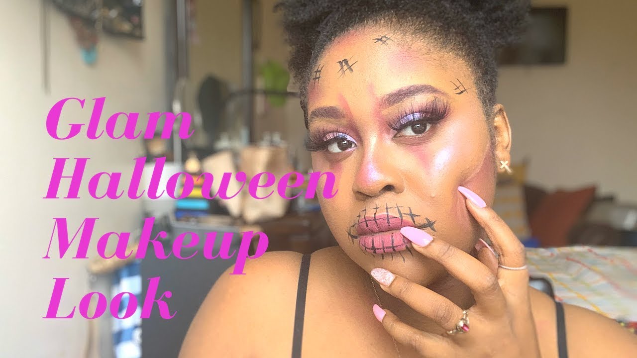 GLAM HALLOWEEN MAKEUP TUTORIAL 2019 YouTube