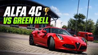 Assetto Corsa - 'Alfa 4C Versus Green Hell' Challenge Mode Gold Walkthrough 4K