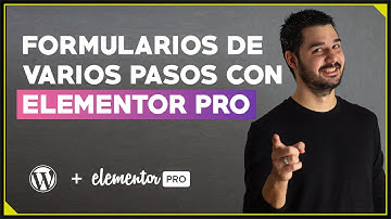 Cómo crear formularios de varios pasos (multipasos) con Elementor PRO y WordPress