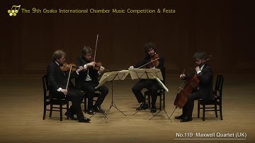 Maxwell Quartet play Brahms, String Quartet in c minor Op. 51 no. 1, I. Allegro