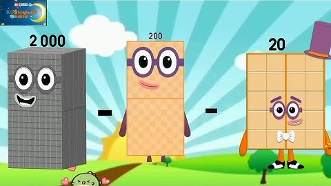 Numberblocks big to small squence subtraction|learn to count #mathsforkids @kidslearningvideos29