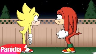 Super Sonic Falando A Verdade Para Knuckles 