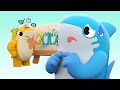 Baby Sharks sing the Sorry Song - Good Behavior for Kids - Baby Shark Song for Kids