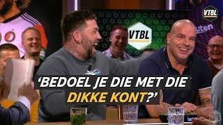 Onderonsje Janssen en Van der Meijde: 'Die met die dikke kont bedoel je?' - VTBL
