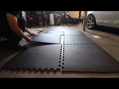 BalanceFrom Puzzle Exercise Mat with EVA Foam Interlocking Tiles (REVIEW plus UNBOXING)