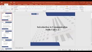 Unit 1.1 Introduction to Communication Skills screenshot 5