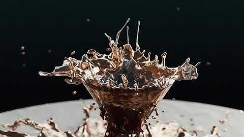 Houdini - 360 Slow Motion - Gold Fluid
