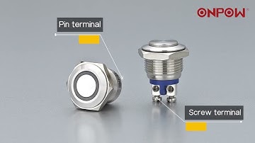 GQ16 Series Push Button Switch - ONPOW Brand